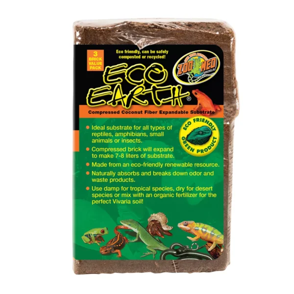 Zoo Med Eco Earth Expandable Reptile Substrate Value Pack - Image 4