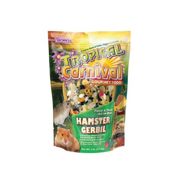 Brown's® Tropical Carnival® Gourmet Hamster & Gerbil Food