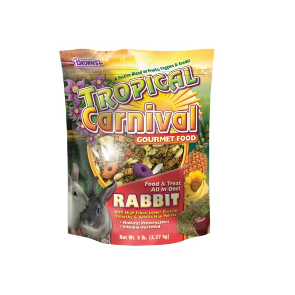 Brown's® Tropical Carnival® Gourmet Rabbit Food - Image 2