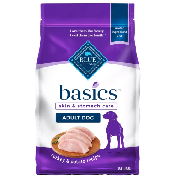 Blue Buffalo® Basics™ Skin & Stomach Care Adult Dog Dry Food - Turkey & Potato