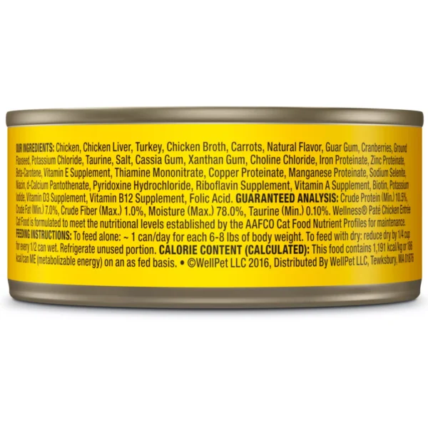 Wellness® Complete Health Cat Food - Natural, Grain Free, Pate - Image 3