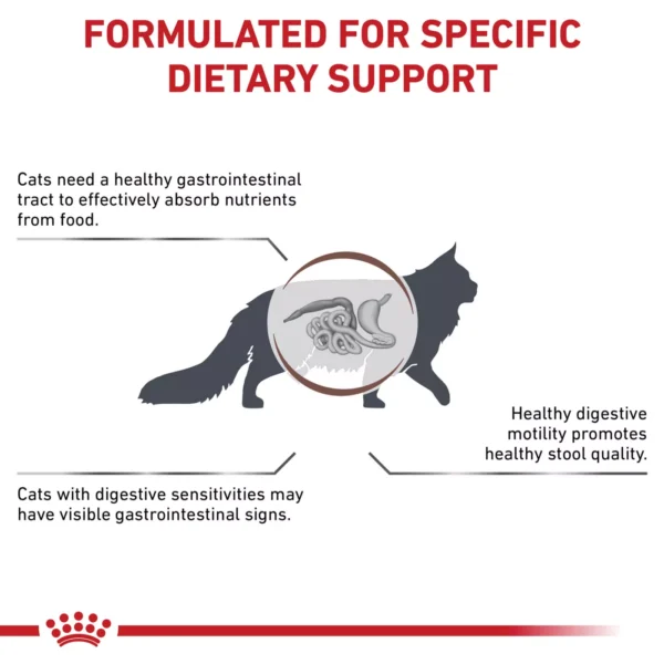 Royal Canin® Veterinary Diet Feline Gastrointestinal Fiber Response Adult Dry Cat Food - Image 4