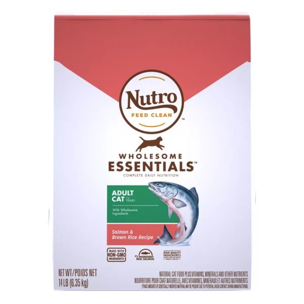 Nutro Wholesome Essentials ™ Adult Dry Cat Food - Natural, Salmon & Brown Rice - Image 2