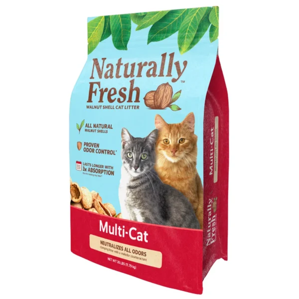 Naturally Fresh  Multi-Cat Walnut Cat Litter - Natural - Image 3