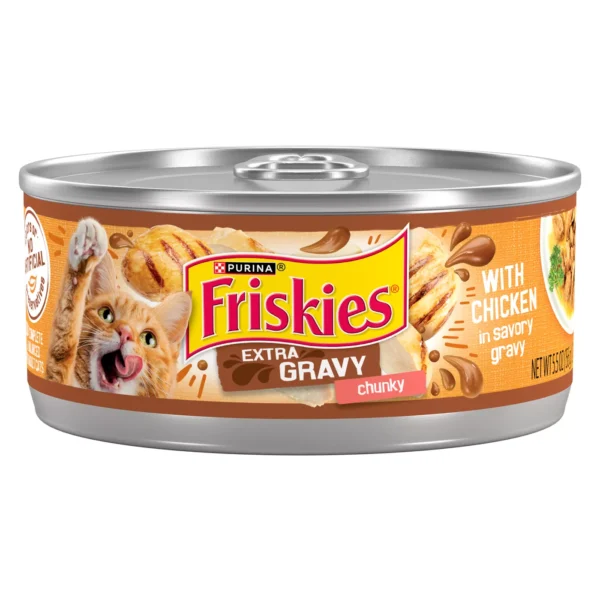 Purina® Friskies® Extra Gravy All Life Stages Cat Wet Food - 6.04 oz.