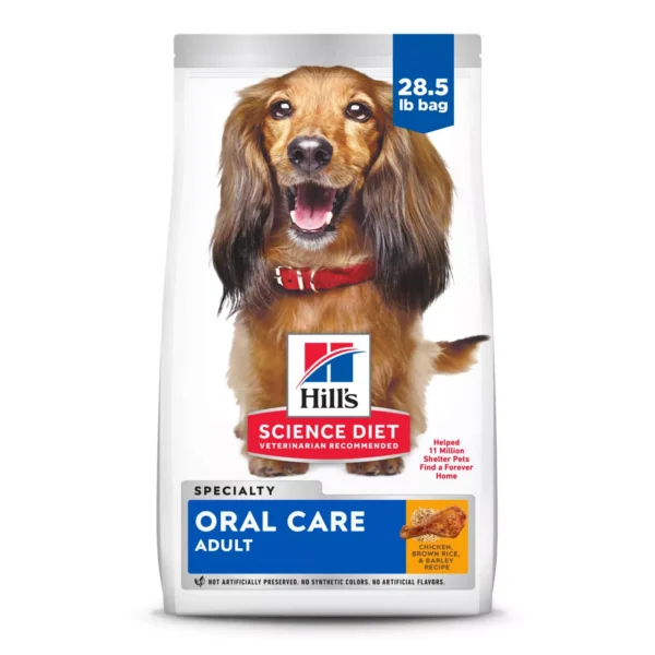 Hill's® Science Diet® Oral Care Adult Dry Dog Food - Chicken, Brown Rice & Barley - Image 2