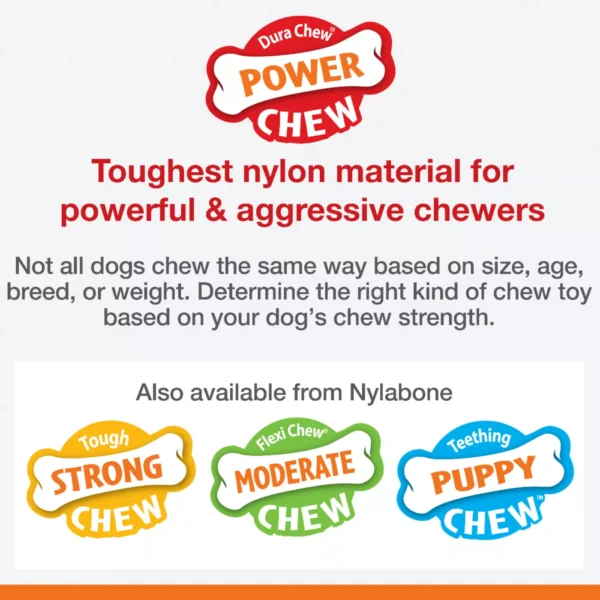 Nylabone® DuraChew® Bone Chew Dog Toys - 3 Pack - Image 4