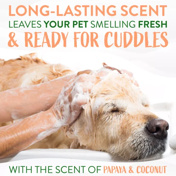 TropiClean® Papaya & Coconut Dog Shampoo & Conditiner - Image 5