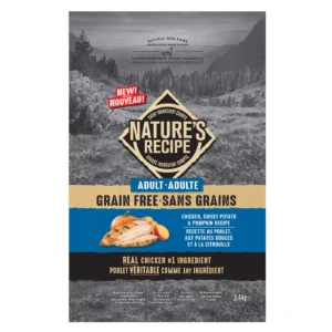 Nature's Recipe Grain Free Adult Dog Food - Chicken, Sweet Potato & Pumpkin