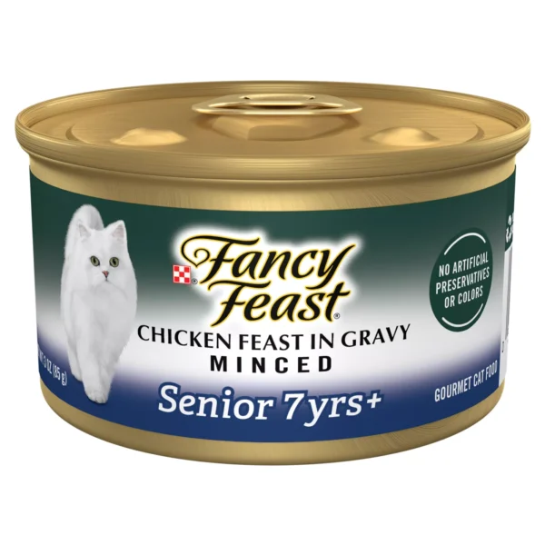 Fancy Feast®  Senior Cat Wet Food - 3.33 oz., High-Protein, Antioxidants