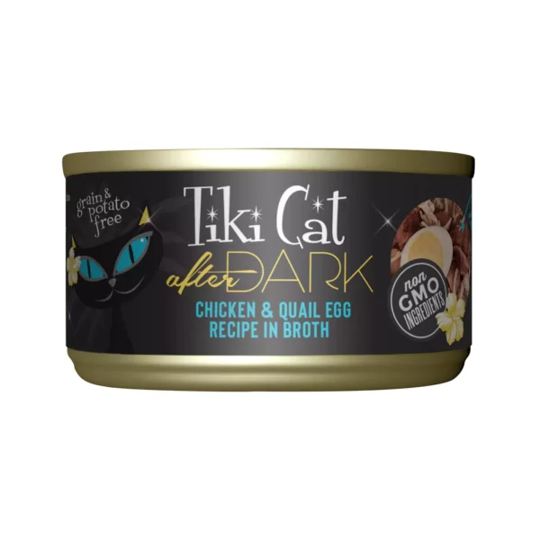 Tiki Cat® After Dark™ Wet Cat Food - Non-GMO, Grain & Potato Free, 2.8oz