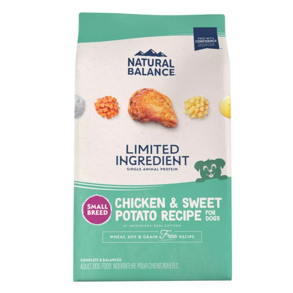 Natural Balance Limited Ingredient Small Breed Adult Dry Dog Food - Chicken & Sweet Potato - Image 2