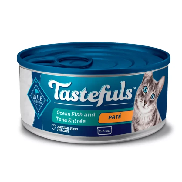 Blue Buffalo® Tastefuls™ Wet Cat Food Pate - Natural, Oceanfish & Tuna - Image 2