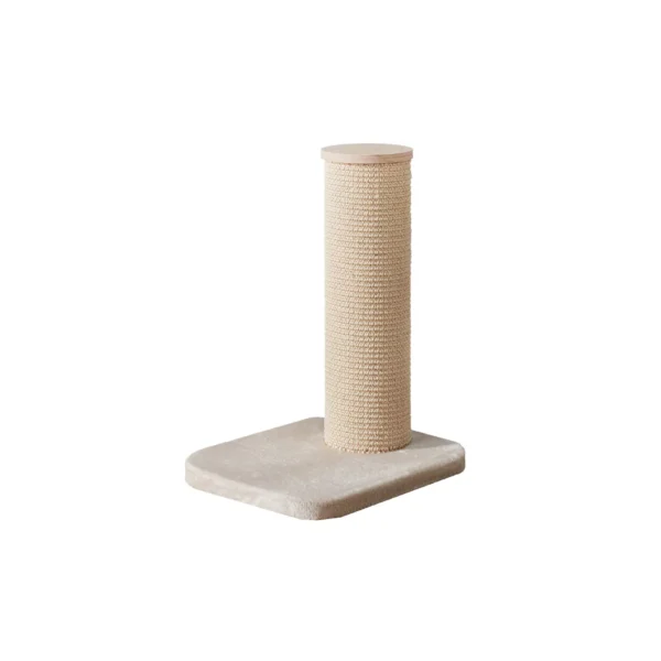 Two By Two 24-in City Cat Deluxe European Cat Scratching Post, Beige