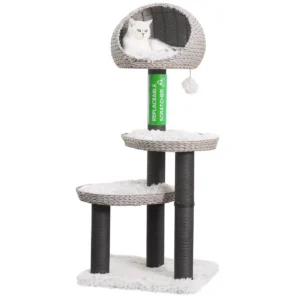 PetPals 50-in Tundra Cat Tree, Grey