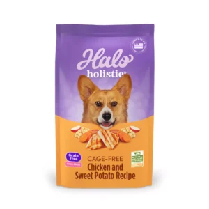 Halo Holistic Dry Dog Food - Cage-free Chicken & Sweet Potato, Grain Free