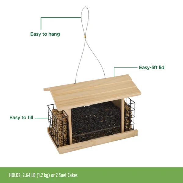 All Living Things® Wild Bird Suet Combo Feeder - Image 3