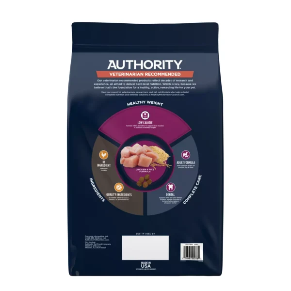 Authority Healthy Weight Adult Dog Dry Food - Chicken & Rice - Image 5