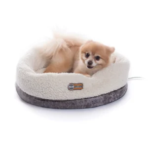 K&H Pet Products Thermo-Snuggle Cup Bomber Bed