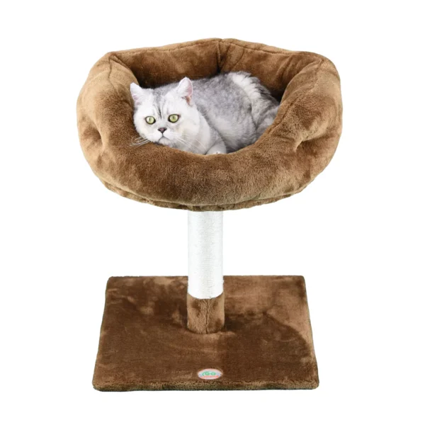 Go Pet Club 24" Cat Bed with Scratching Post