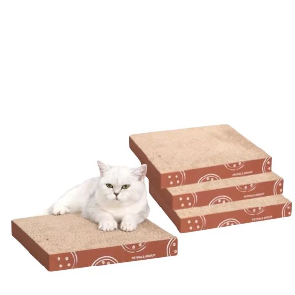 PetPals Cardboard Cat Scratcher 4 CT