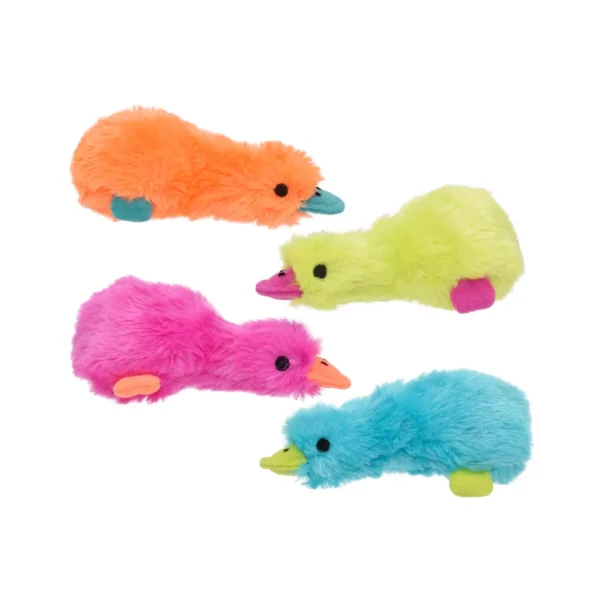 @Multipet Duckworth Assorted Catnip Filled Cat Toy 4 IN