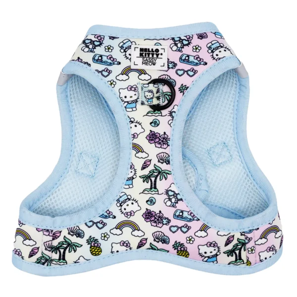 Sassy Meow Hello Kitty Tropical Pattern Harness