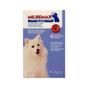 Milbemax Chewable For Small Dogs Under 11 Lbs